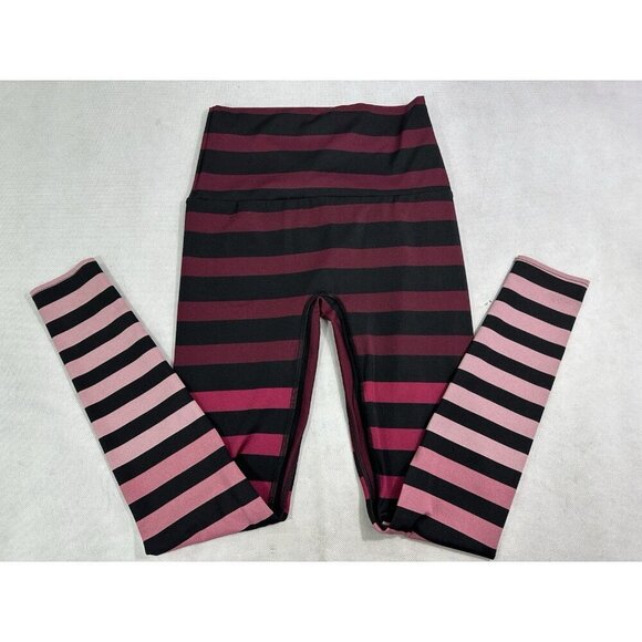 K Deer Cathy Signature Stripe Capri Length High Rise Ombre Leggings Women S Read - Picture 3 of 10